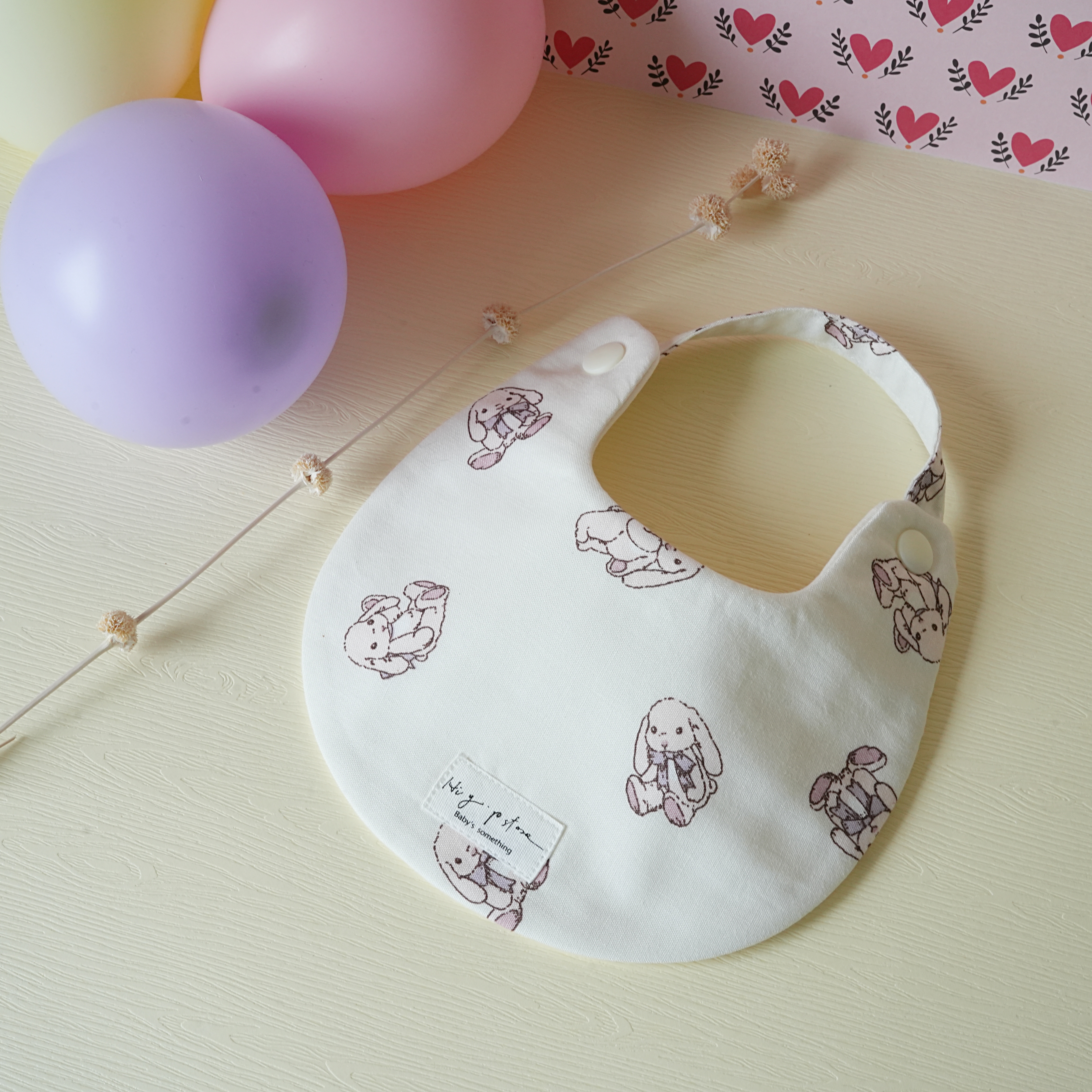 Hi Y.P store-手作圍兜-玩偶小兔