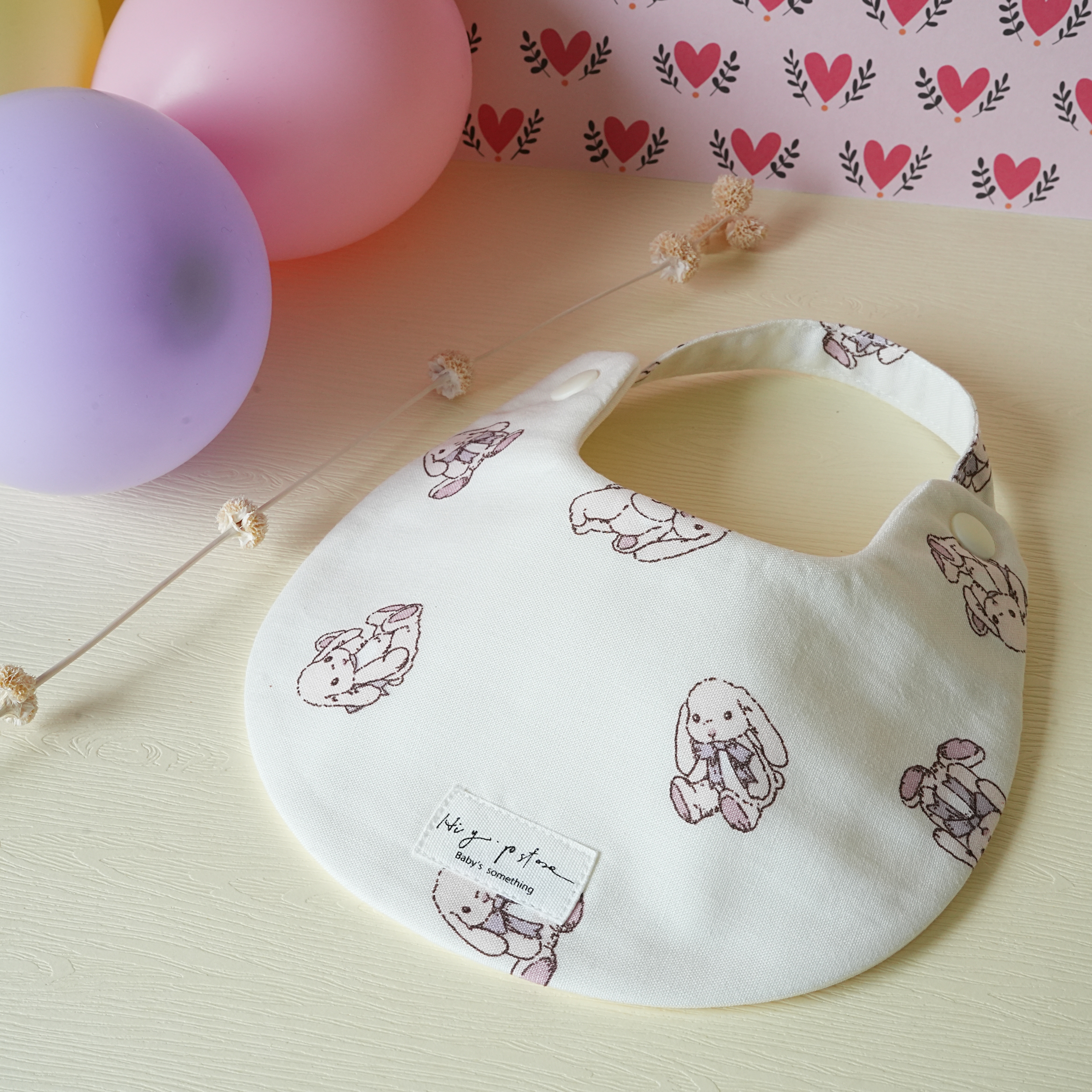 Hi Y.P store-手作圍兜-玩偶小兔