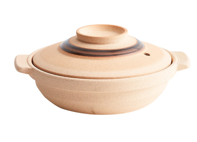 【Clay Ears】【Small Amphora Casserole【Unglazed Pot】(1 Serving)】 Casserole, Stew Pot, Chinese Side Dish Pot, Traditional Old-fashioned Rice Pot, Dry Cooking Pot 