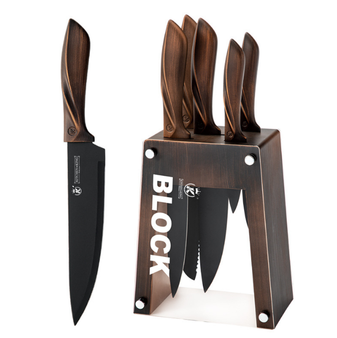 Stainless steel knife set gift set (6 pieces)