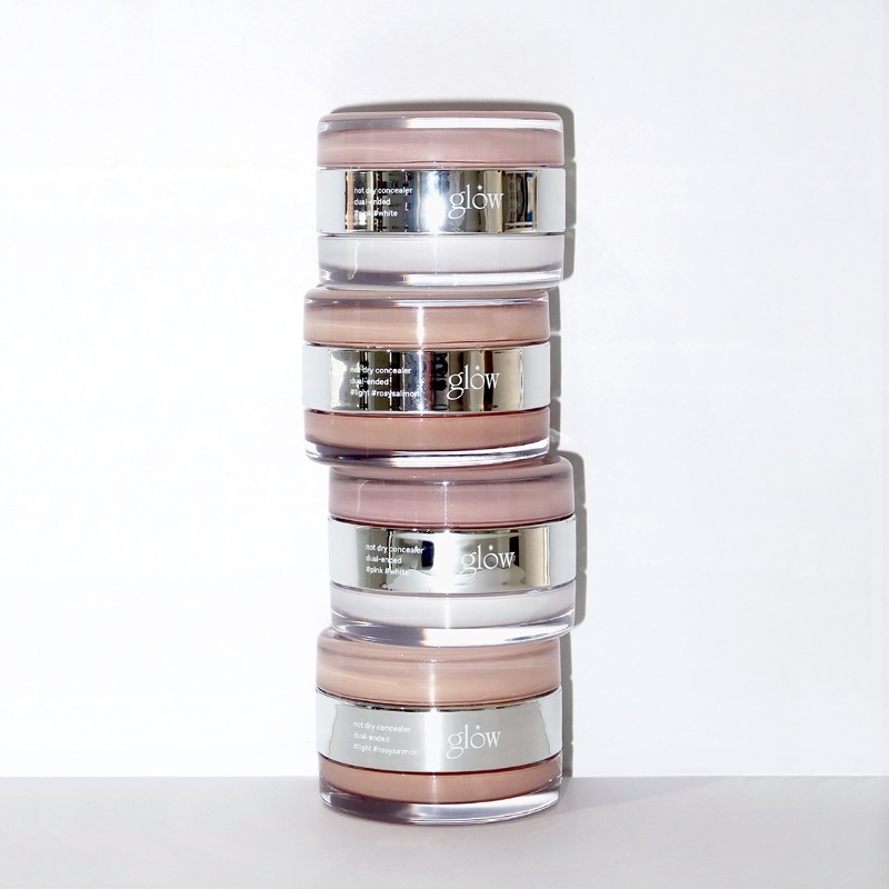 [glow] NOT DRY CONCEALER 淡玫瑰色三文魚不乾雙頭遮瑕