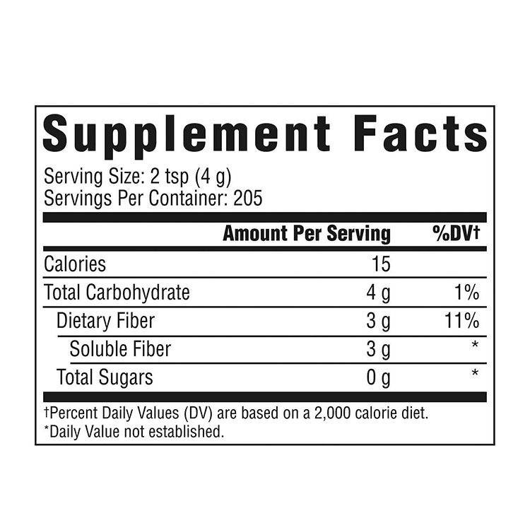 Benefiber Prebiotic Fiber Supplement, 205 Servings