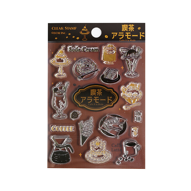 [BGM] 水晶印章 時尚咖啡店