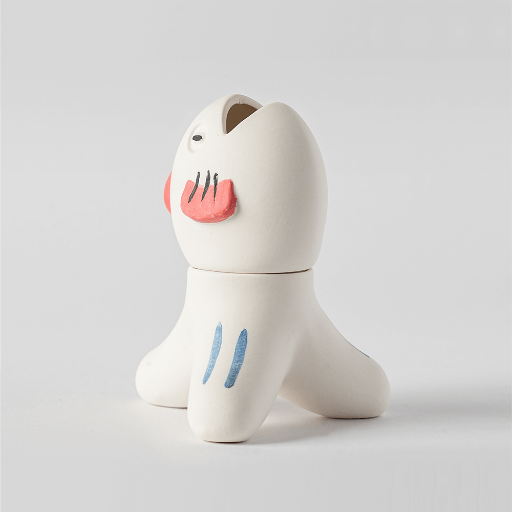 逗一起陶瓷公仔-溪溪鯉