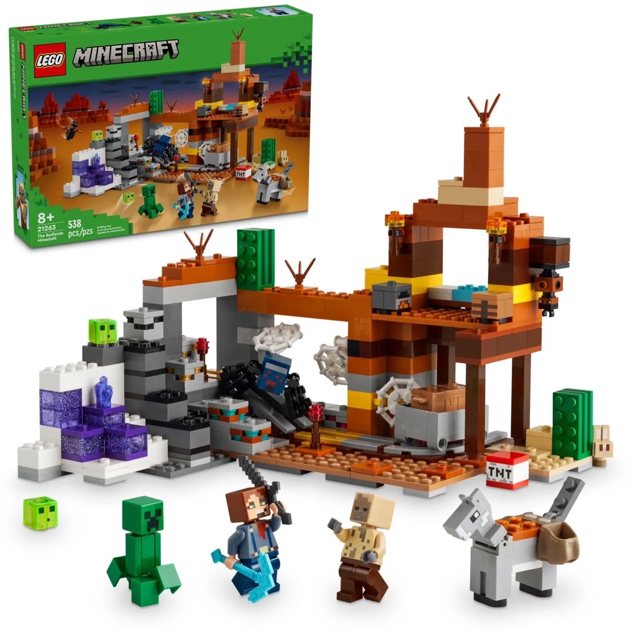 LEGO 21263 荒野礦場 LEGO® Minecraft 系列