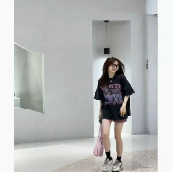 Hot Selling Retro Short Sleeve T-Shirt [Black] (High Quality Pure Cotton) [M-2XL] (Please contact customer service to confirm the delivery size after placing the order)
