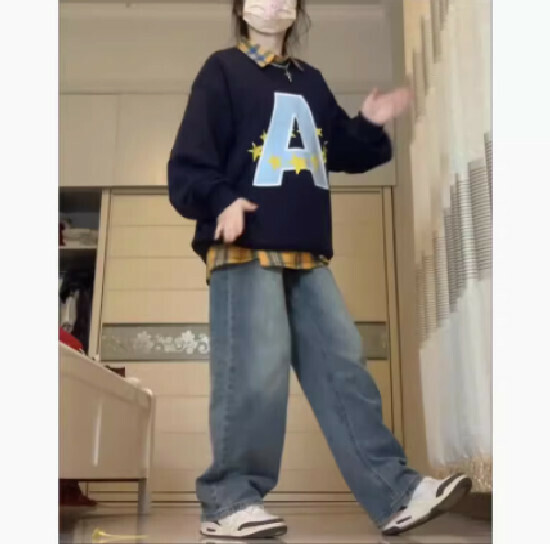熱賣圓領衛衣【藏青色】（加絨優質款）【M-2XL】（下單後請聯繫客服確認發貨尺碼）