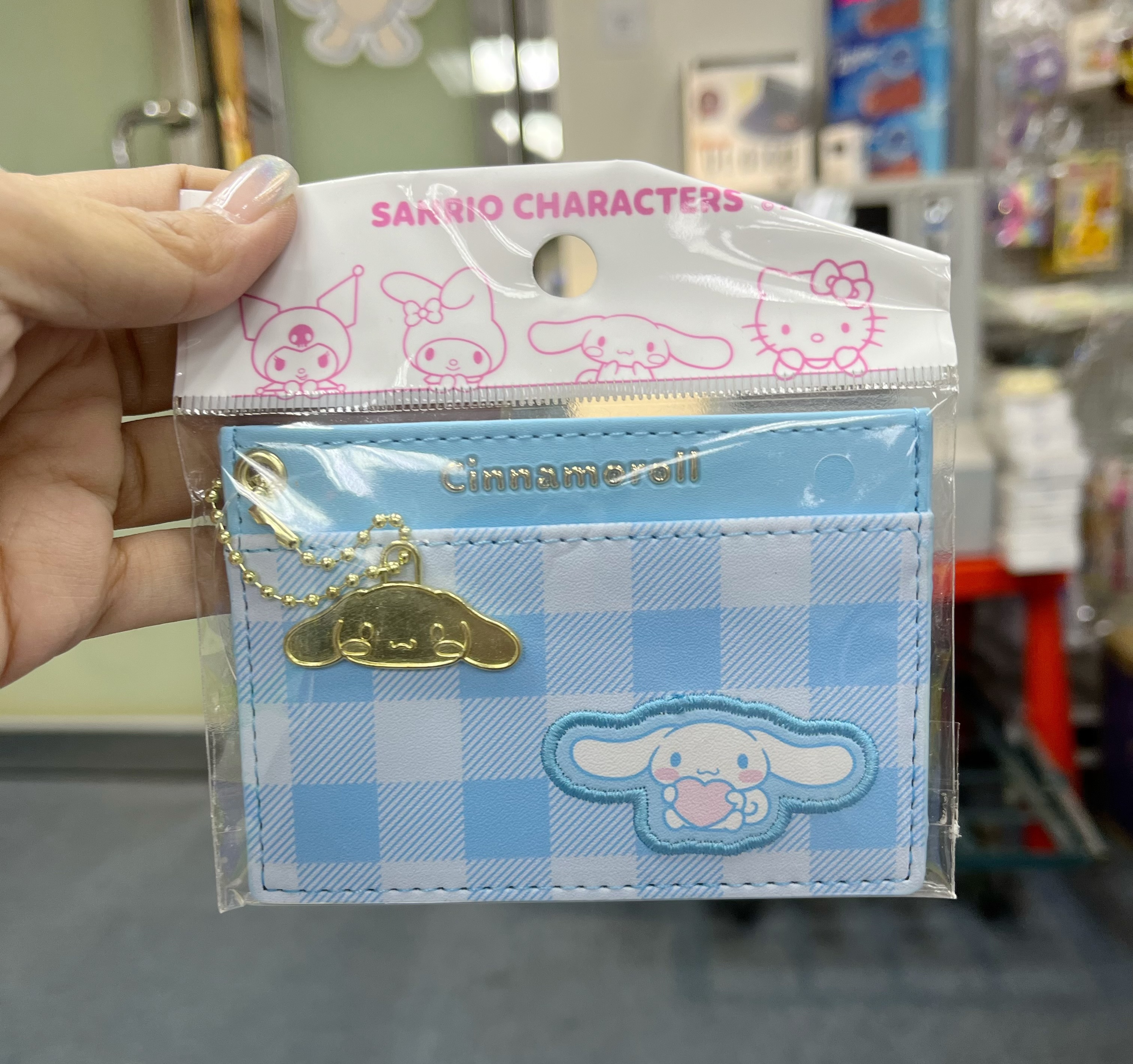 (現貨) 韓國🇰🇷Sanrio Cinnamoroll格仔卡套