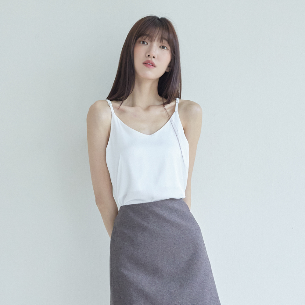 OH！HER 柔膚絲質感可調背心