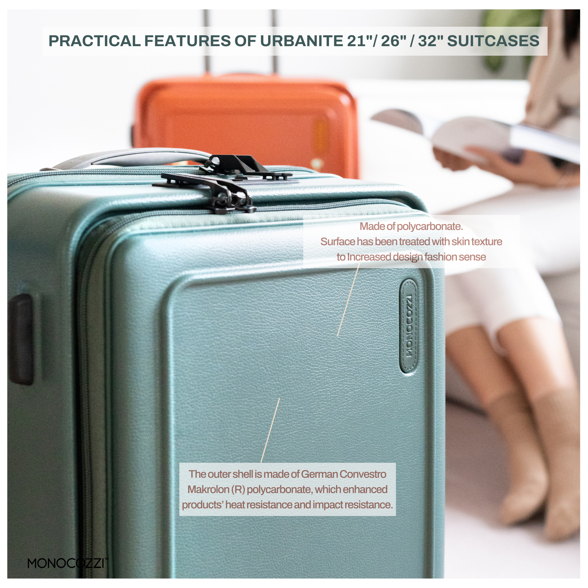 1PIU1UGUALE3 CARRY BY LANZZO 34Ｌ Shop Luggage by LANZZO Aluminum Travel Suitca – Luggage Factory