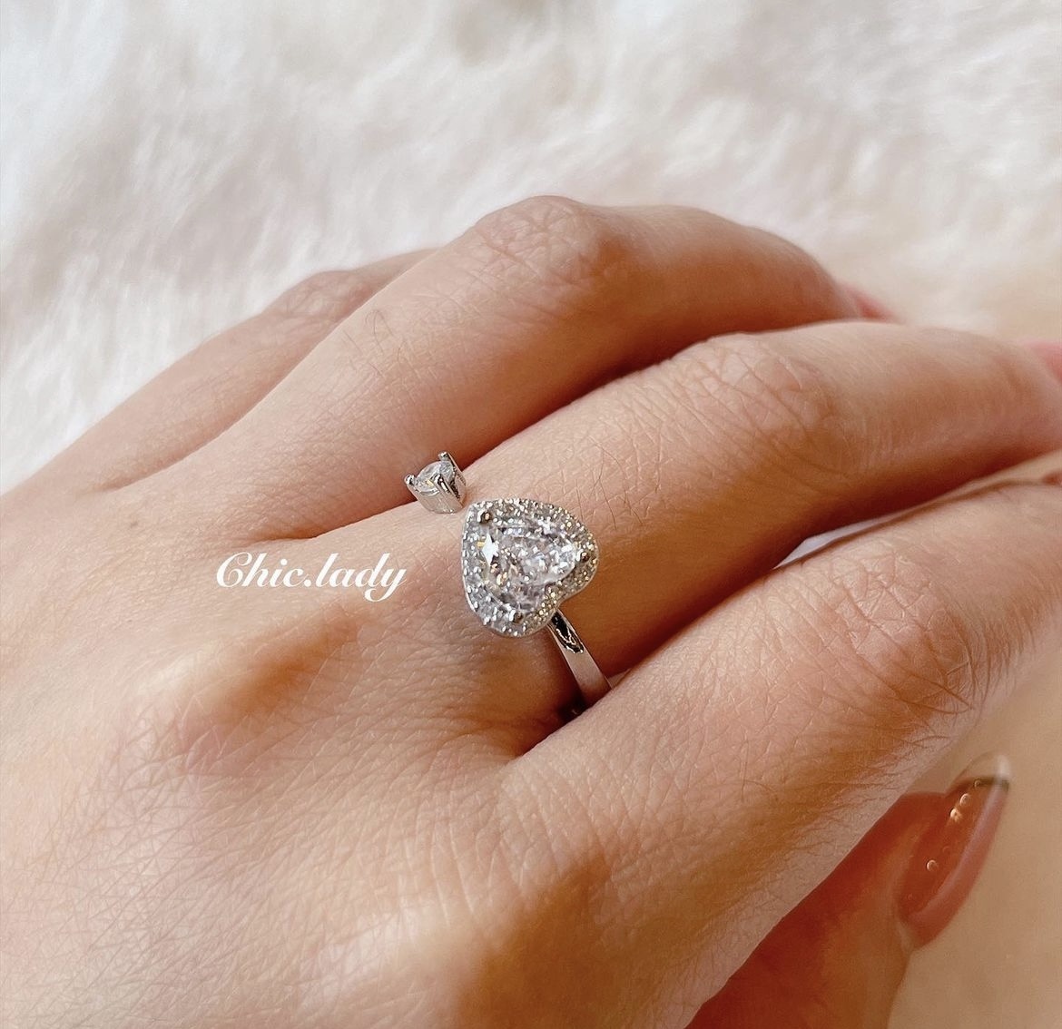 Ring | 翻轉愛心戒指