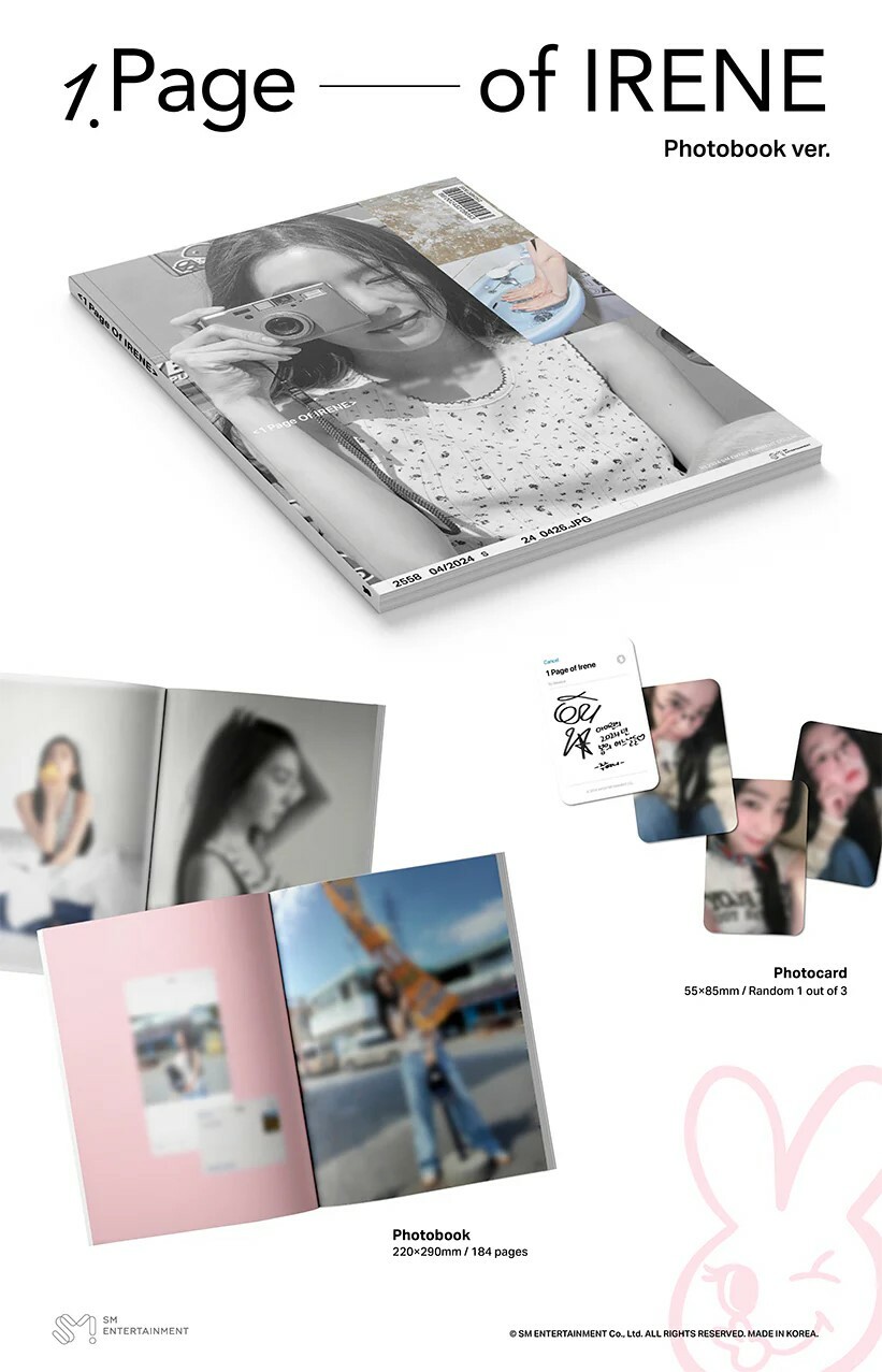 RED VELVET} 1 Page of IRENE PHOTO BOOK