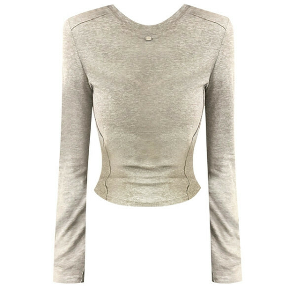 Hot selling long-sleeved T-shirt [grey] sizes [S-L] [please contact customer service to confirm the delivery size after placing the order]