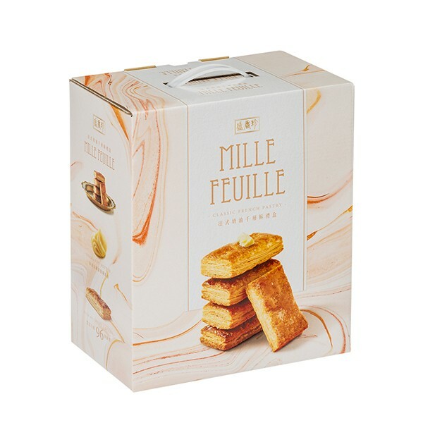 （箱購）盛香珍 法式奶油千層酥禮盒510g(6盒)