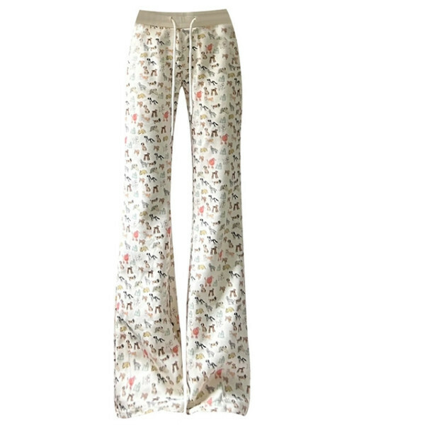 Hot Selling Straight Flared Pants [Apricot Color] Sizes [S-L] [Please contact customer service to confirm the delivery size after placing the order]