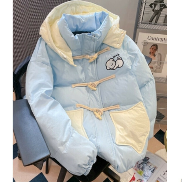 Hot selling cotton jacket [blue] size [M size - 2XL size] [please contact customer service to confirm the delivery size after placing the order]