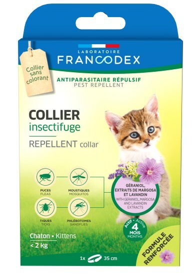 法國Francodex 驅蝨帶 幼貓