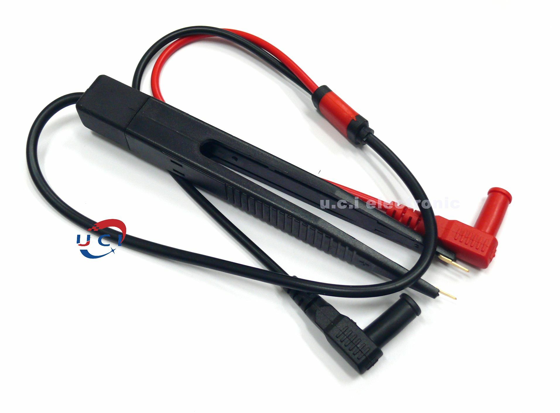 【UCI電子】(D-48) 萬用表筆貼片電容電感表筆LCR貼片夾 SMD測試表筆 鑷子型貼片夾 電表 表筆