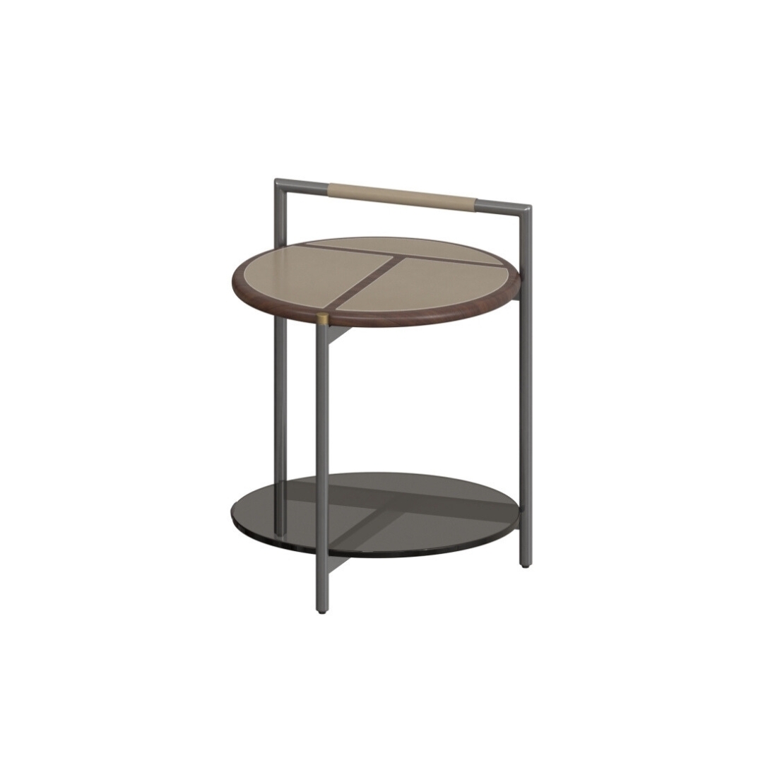 麥肯姿 | 馬鞍皮 | 玻璃角几