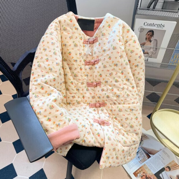 Hot Selling Cotton Jacket [Apricot Color] Sizes [M - 2XL] [Please contact customer service to confirm the delivery size after placing the order]