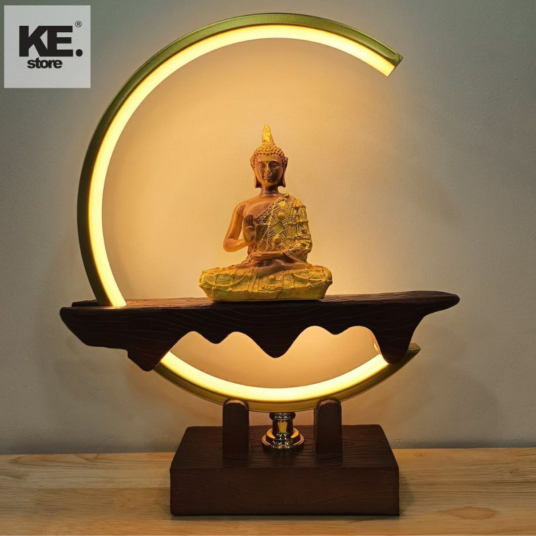 RING LIGHT BUDDHA STATUE TABLETOP CODE BS 073