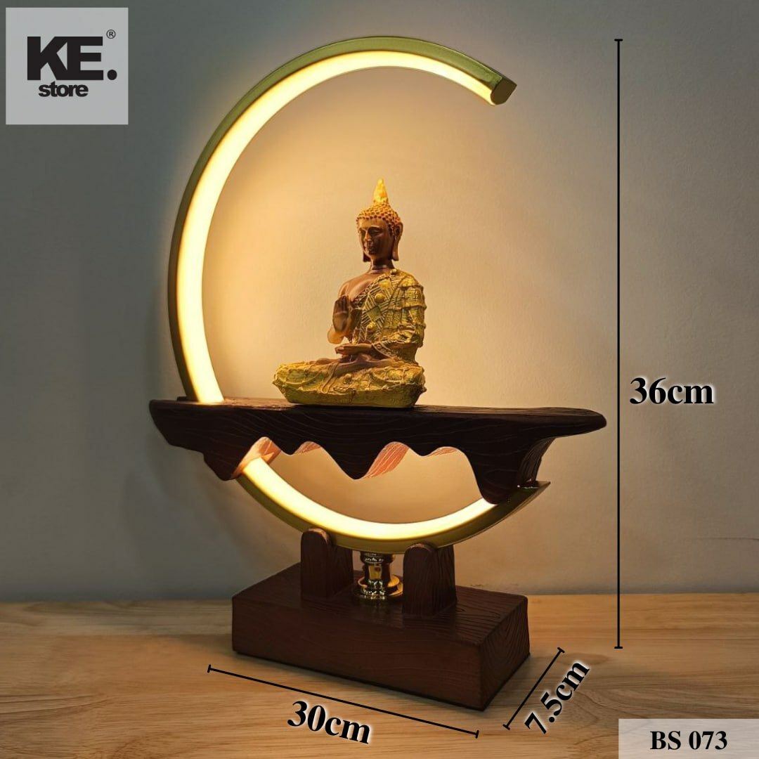 RING LIGHT BUDDHA STATUE TABLETOP CODE BS 073