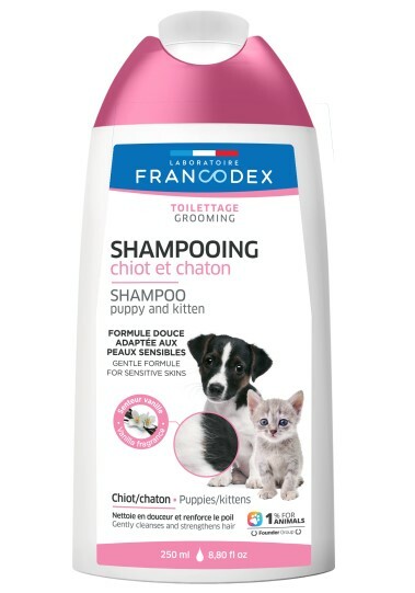 法國Francodex 幼犬/貓 洗毛水250ml