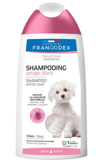 法國Francodex 犬用白毛洗毛水 250ML/ 1LIT