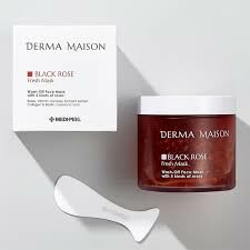 Derma Maison Black Rose Fresh Mask 黑玫瑰水洗面膜 230g