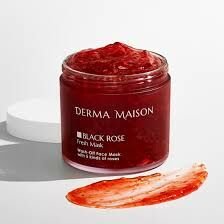 Derma Maison Black Rose Fresh Mask 黑玫瑰水洗面膜 230g