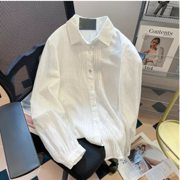 Hot Selling Shirts [White] Sizes [M - 2XL] [Please contact customer service to confirm the delivery size after placing the order]