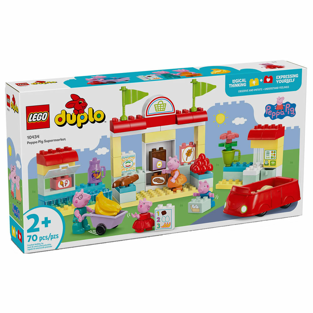 樂高積木 LEGO《 LT 10434 》 Duplo 得寶系列 - Peppa Pig Supermarket