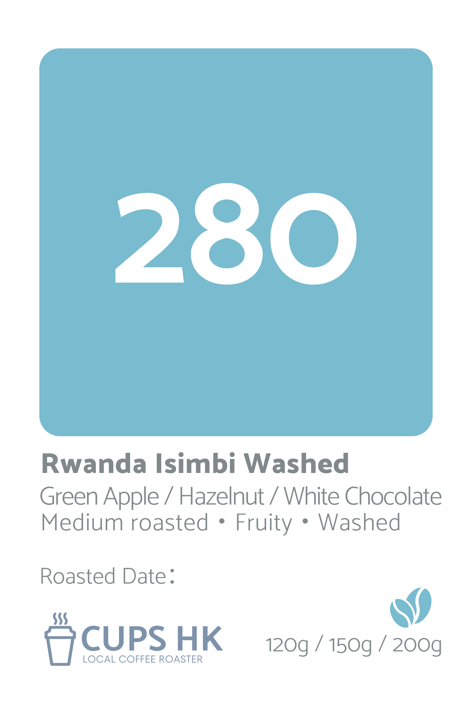 280 : Rwanda Isimbi Washed