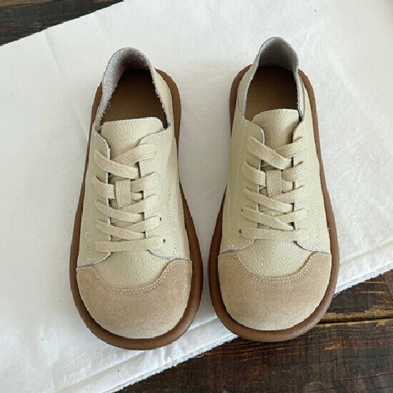 熱賣休闲大头鞋【米色】【35-40碼】(下單後請聯絡客服確認發貨尺碼)