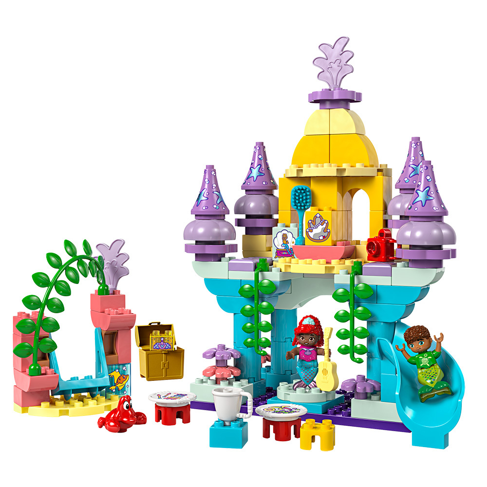 樂高積木 LEGO《 LT 10435 》 Duplo 得寶系列 - Ariel's Magical Underwater Palace