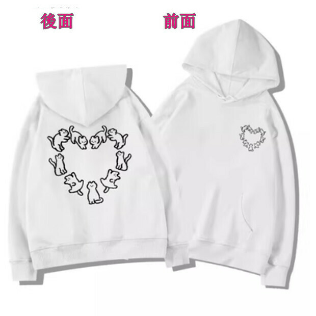 熱賣連帽衛衣【白色 薄款】尺碼【M碼—2XL碼】【下單後請聯絡客服確認發貨尺碼】