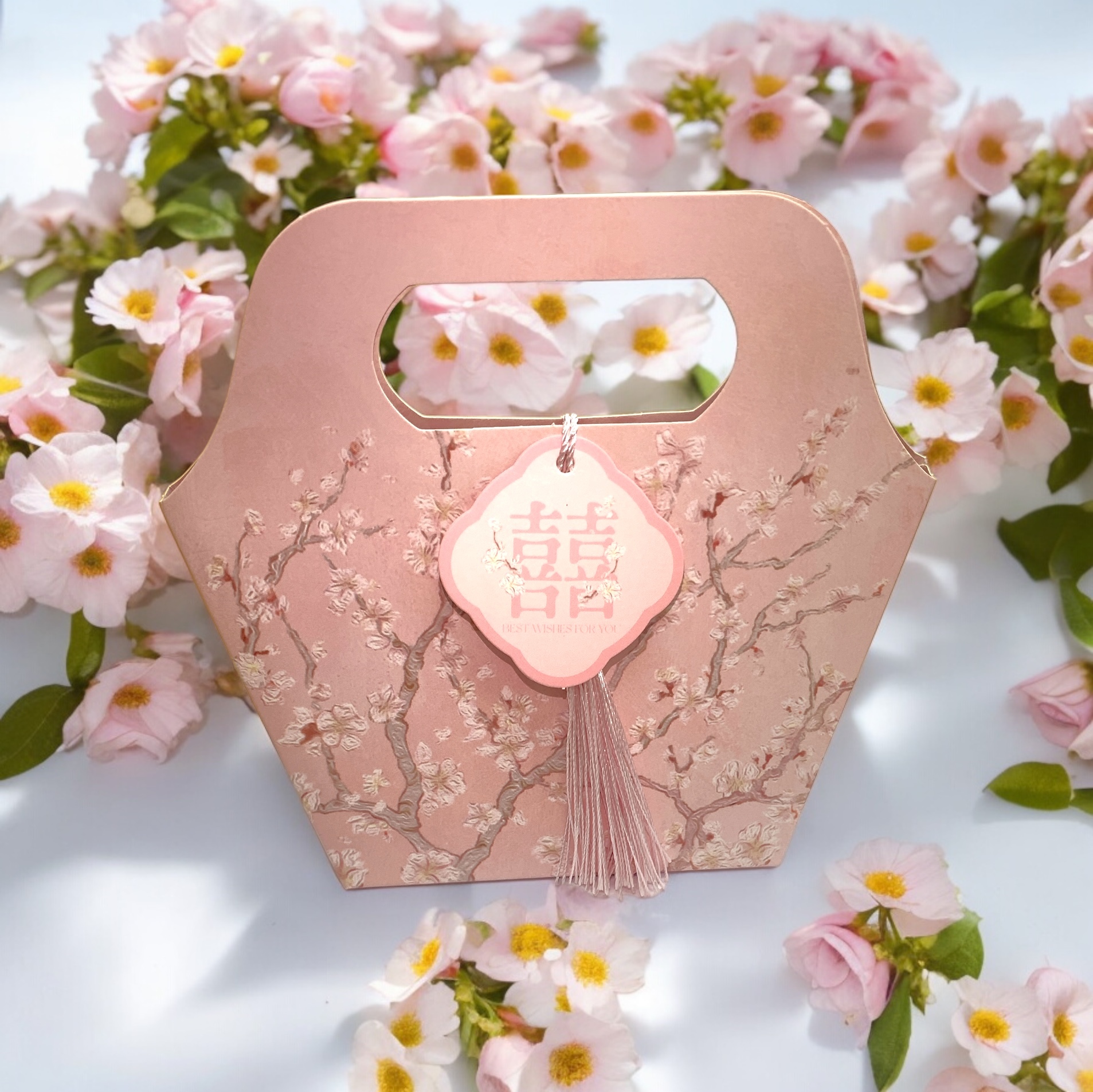 婚宴回禮 禮盒013 + 2包自選茶包 (15種口味可選)