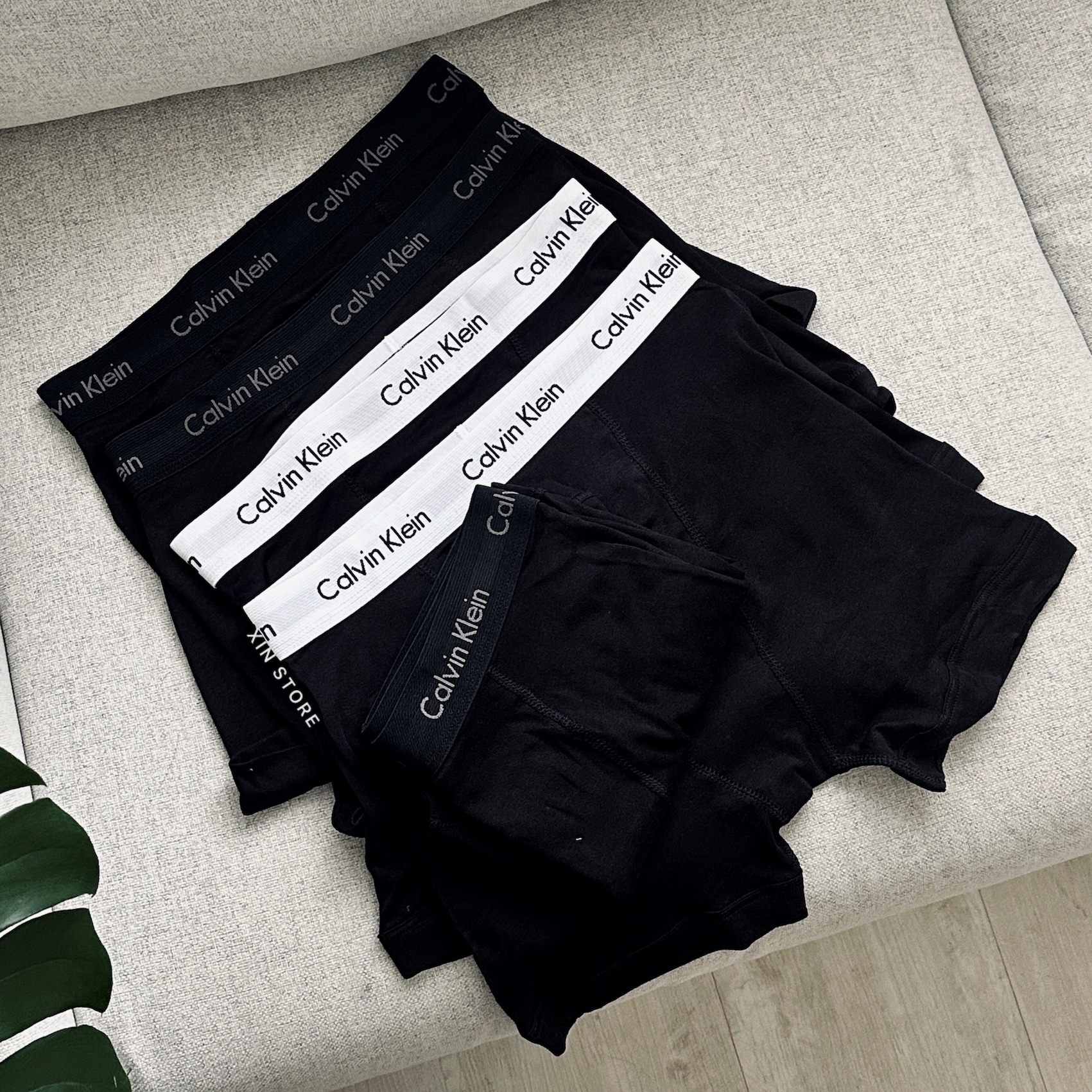 Calvin Klein CK Classic Boxer Briefs 平口 內褲 四角褲 五件組