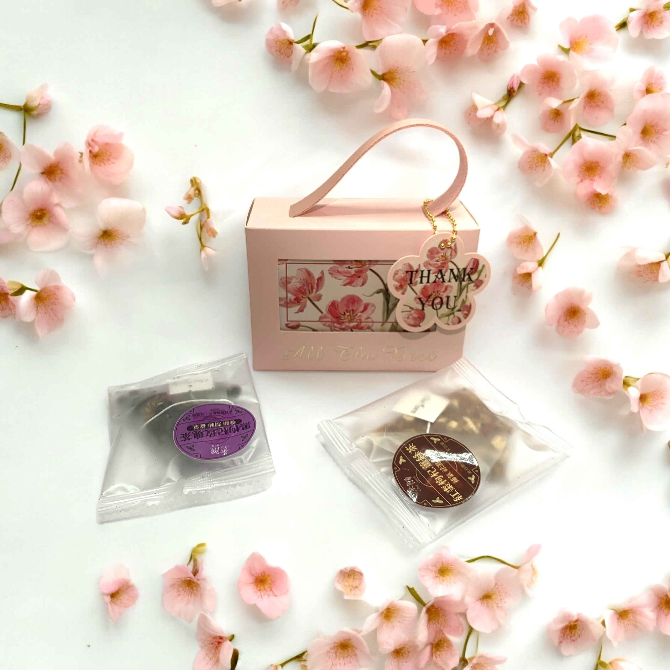 散水茶 禮盒G01 + 2包自選茶包 (15種口味可選)