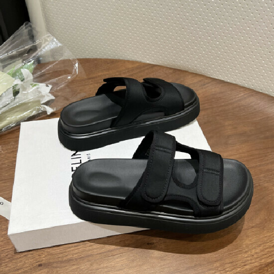 熱賣百搭涼拖沙灘鞋【黑色】【35-40碼】(下單後請聯絡客服確認發貨尺碼)