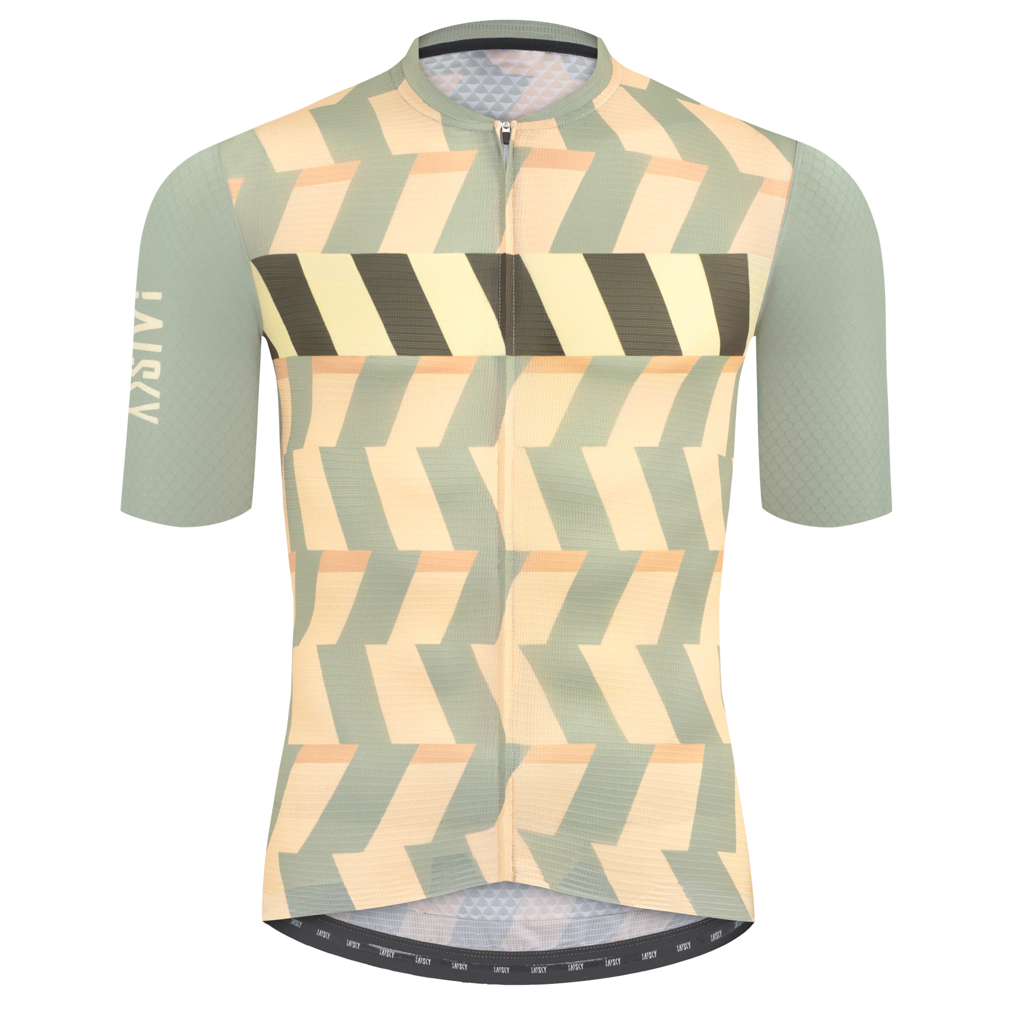 男款空力短車衣 信號 綠