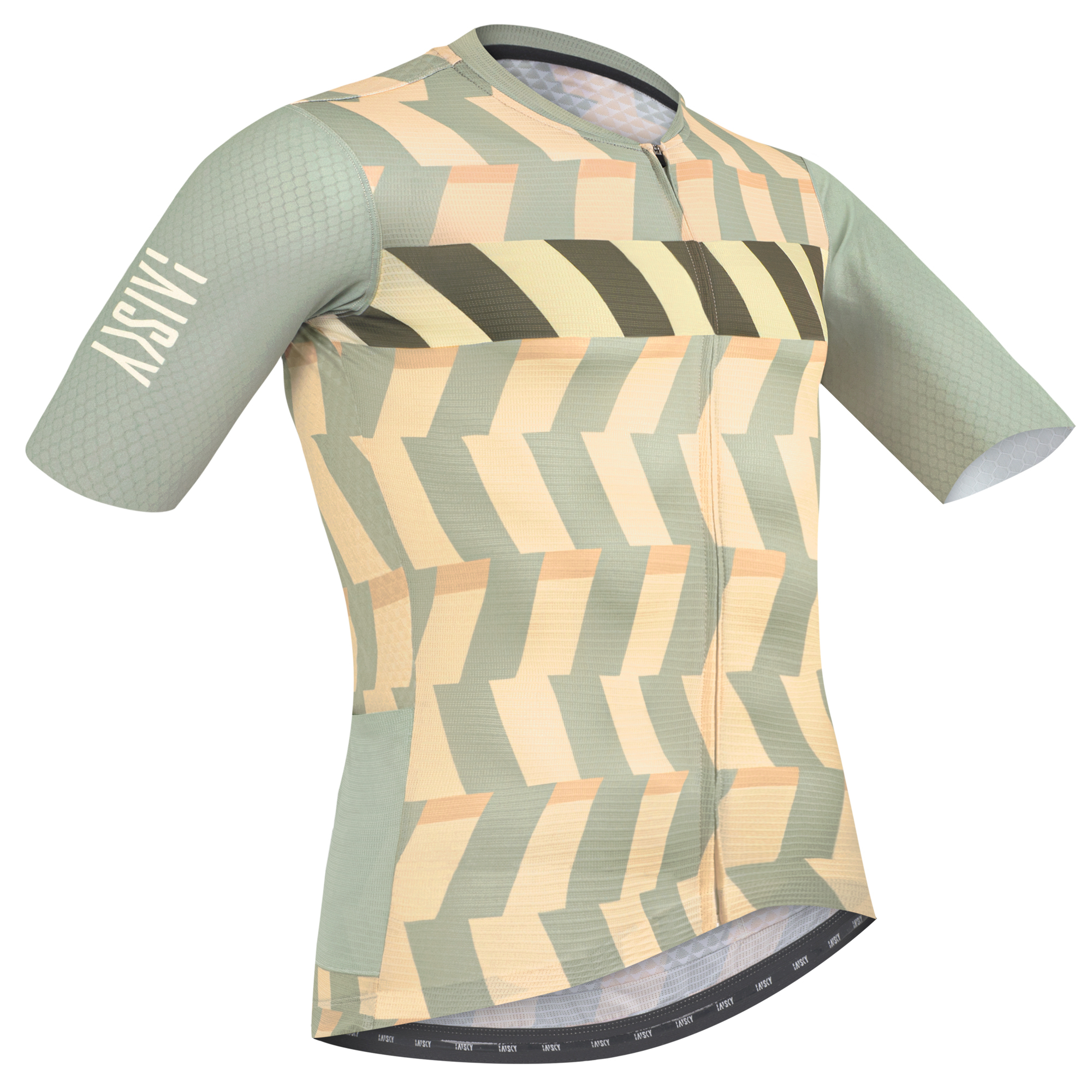 男款空力短車衣 信號 綠