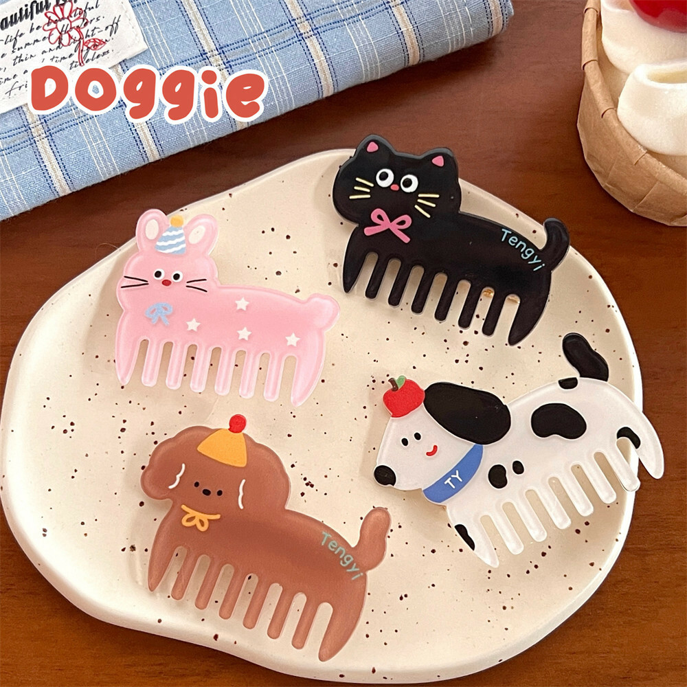 《52833》彩色可愛小動物梳子髮夾