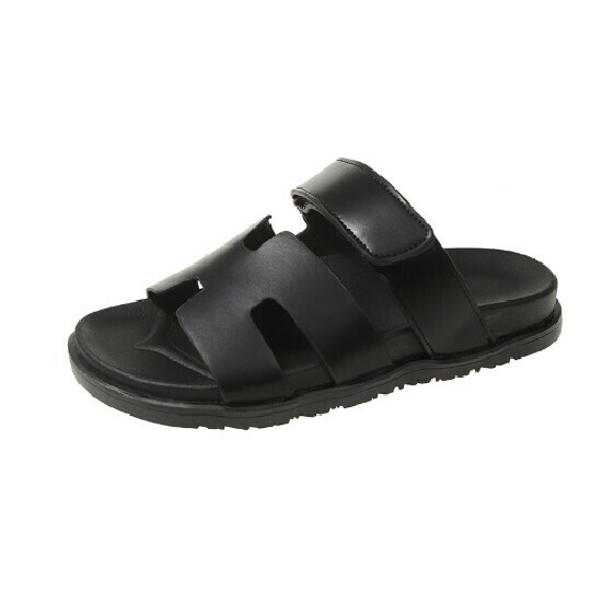 Hot Selling Velcro Sandals [Black] [35-40 Sizes] (Please contact customer service to confirm the delivery size after placing the order)