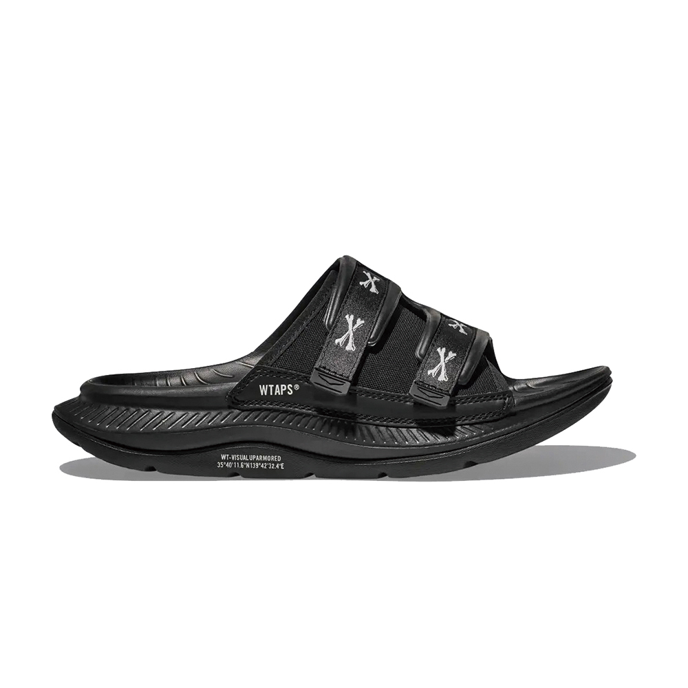 Wtaps x Hoka U Ora Luxe 拖鞋 黑色 HO1155398JLC