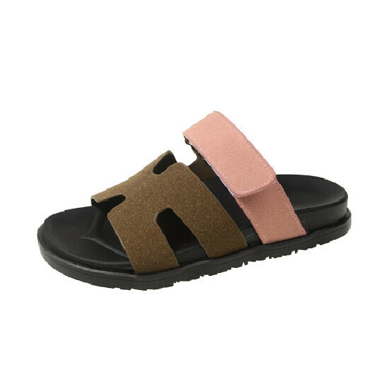 Hot Selling Velcro Sandals [Pink Pink] [Size 35-40] (Please contact customer service to confirm the delivery size after placing the order)