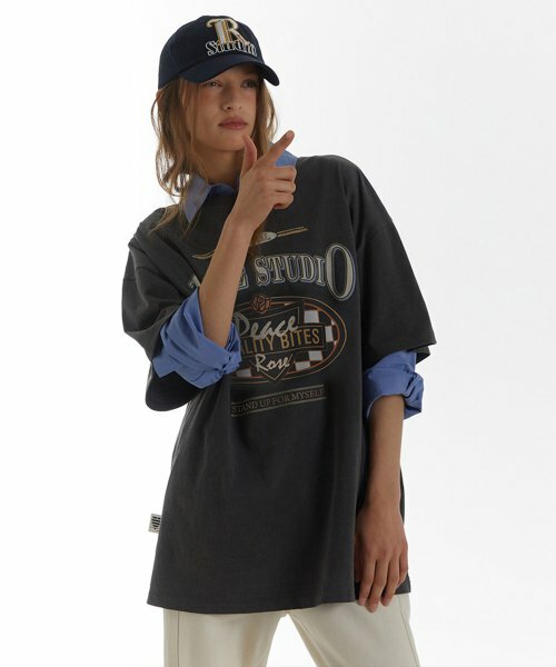 RAIVE Checker Board Graphic T-shirt