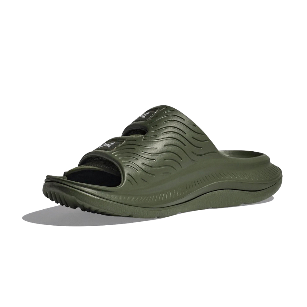 Wtaps x Hoka U Ora Luxe 拖鞋橄欖綠HO1155398FFC