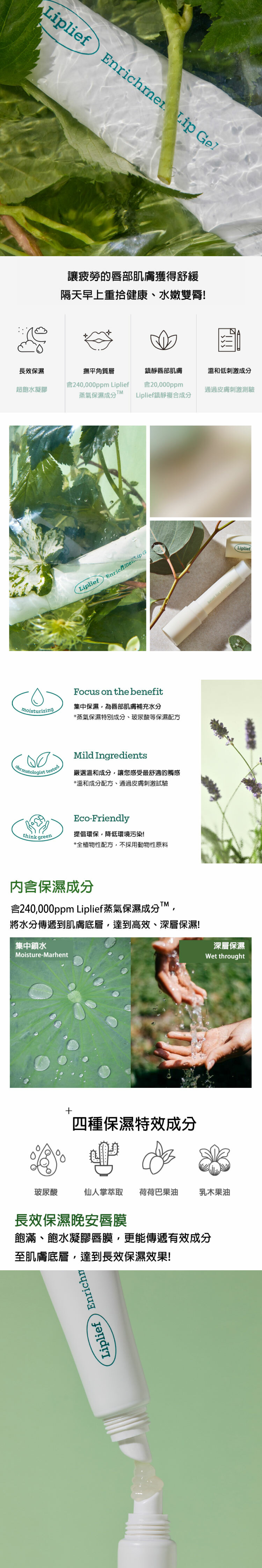 Liplief晚安唇膜凝膠