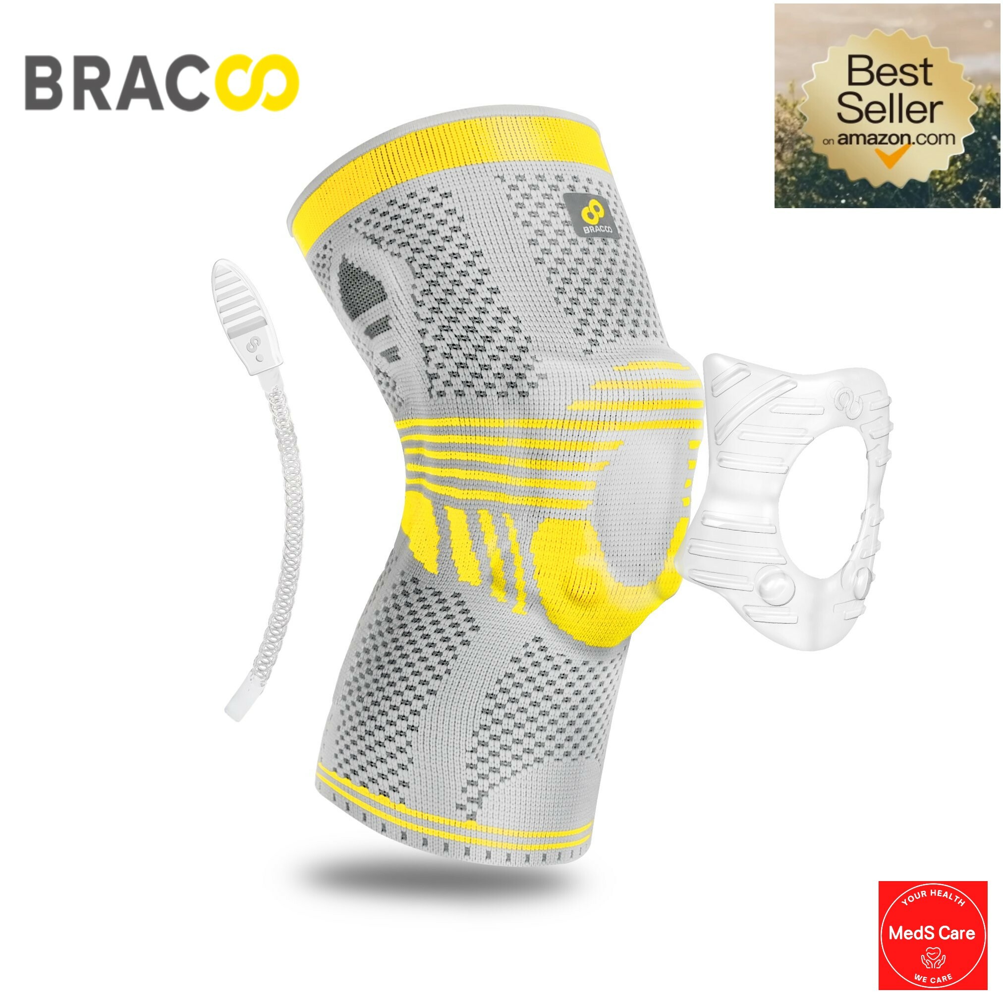 [現貨] Bracoo奔酷 - 美國全效透氣支撐護膝套 KP41